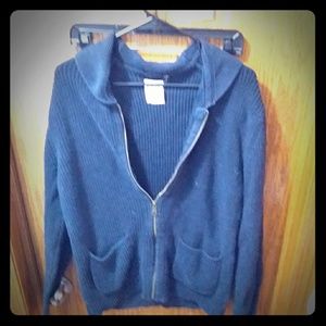 Fossil zip up sweater